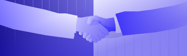 Shaking hand desktop image